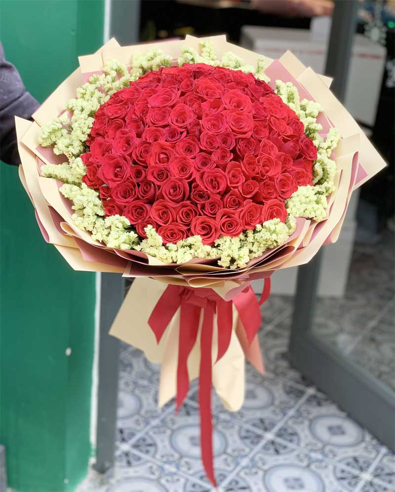 Hoa hồng loài hoa tượng trưng cho tình yêu